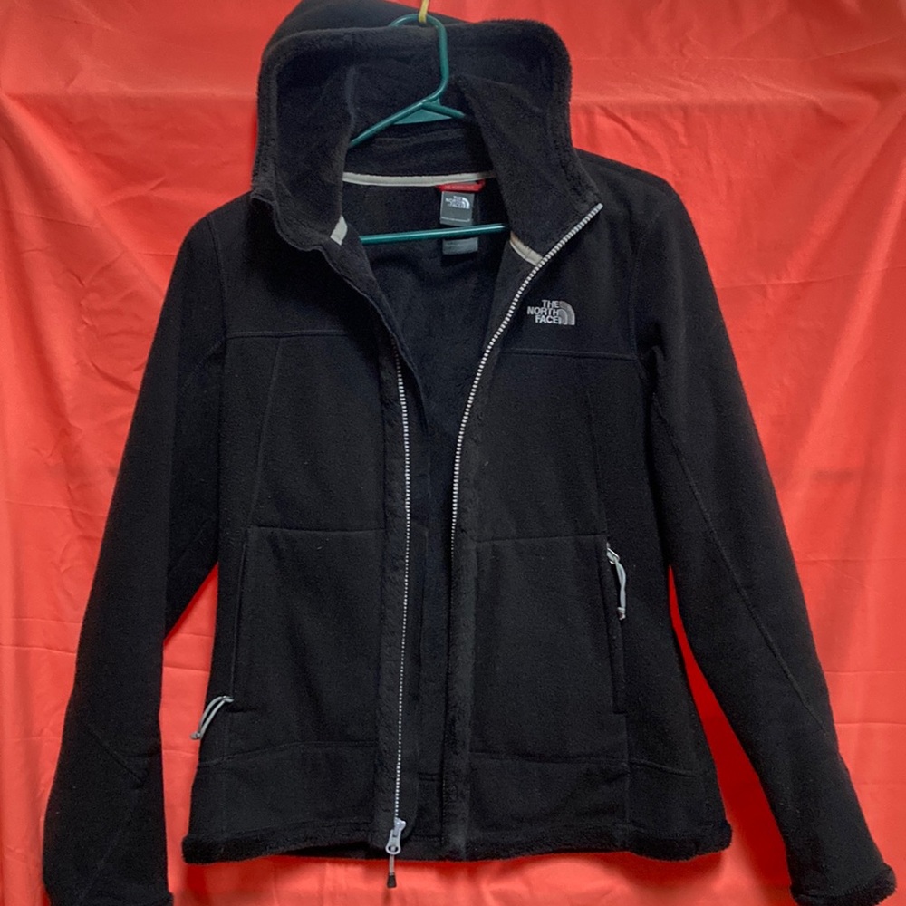 NorthFace fuzzy hoodie